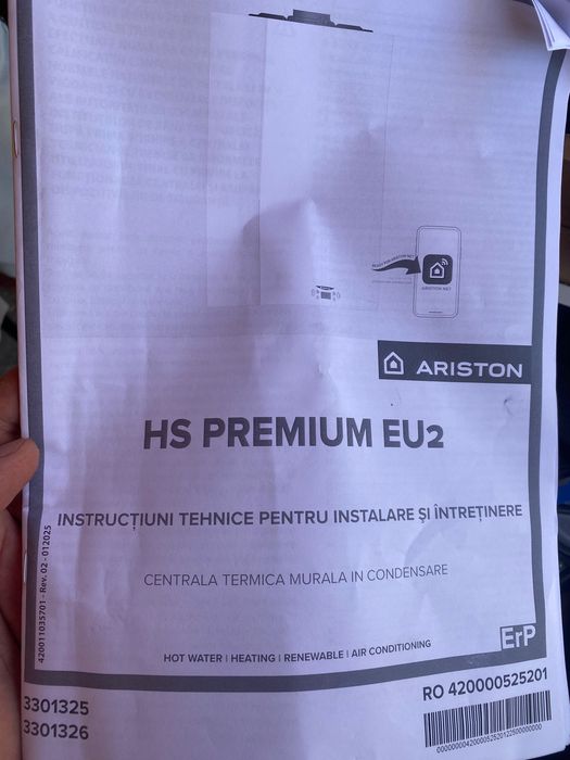 Centrală termică nouă Ariston HS Premium 30 EU 2 30 kw