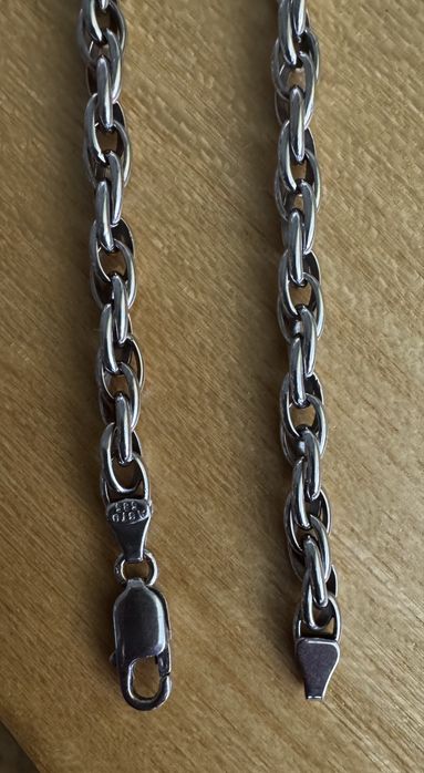 Бяло злато 14к ръчна изработка