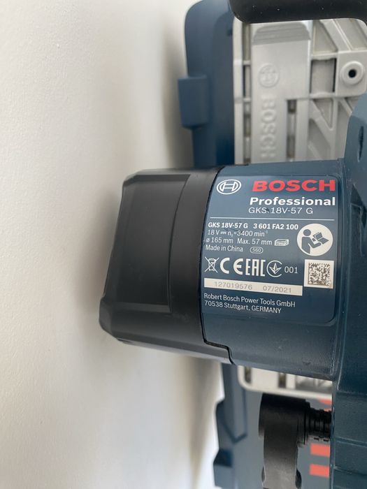 Circular Bosch GKS 18-57 G Dewalt DCS 570 -2025