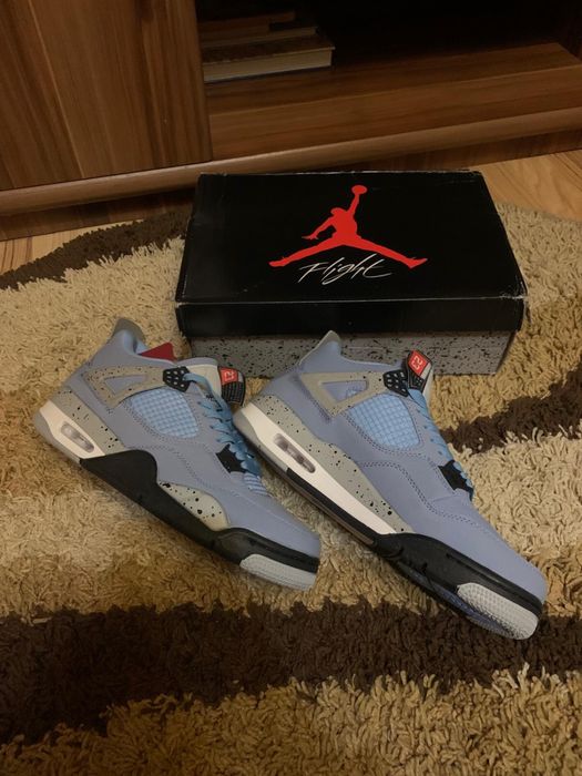 Jordan 4 UNC BLUE 40-45