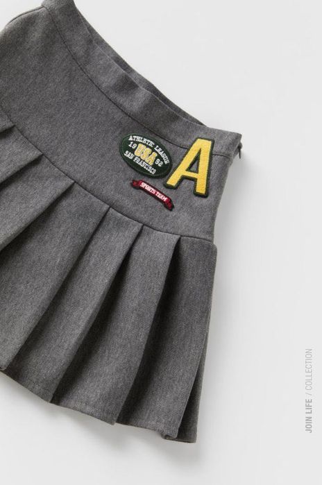 Детска плисирана пола Zara