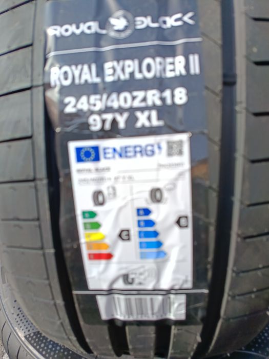 НОВИ ЛЕТНИ -18цола -245/40-1бр.-140лв.-с монтаж и баланс "ROYAL BLACK"