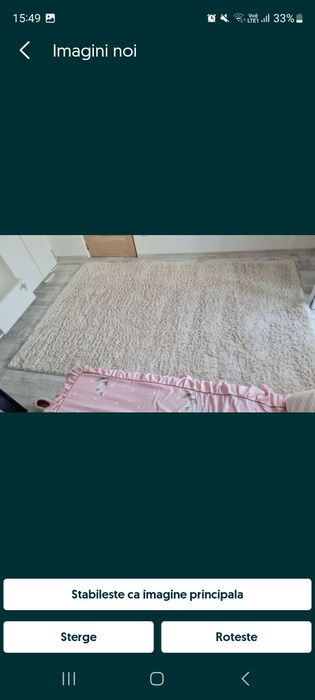 Covor bej crem living 200/300 cm