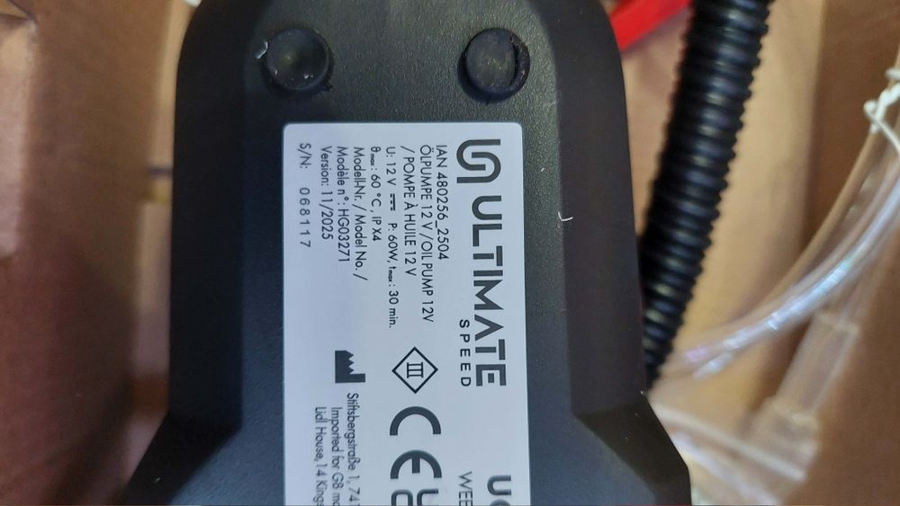 POMPĂ DE ULEI și Motorină 12 V,Nou!