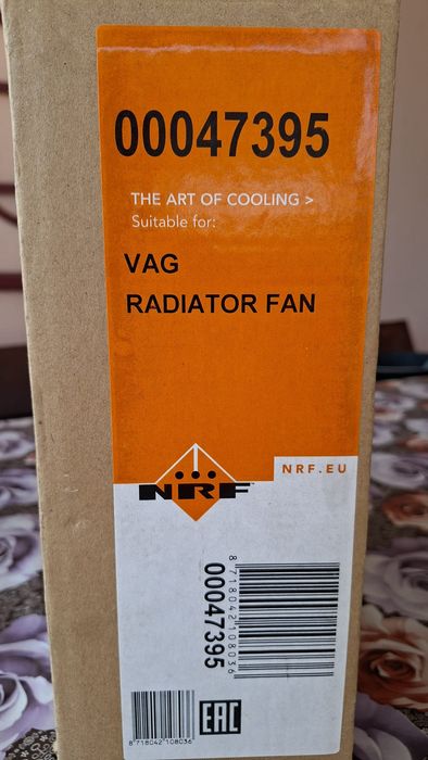 Ventilator radiator(cel mic) VW golf plus
