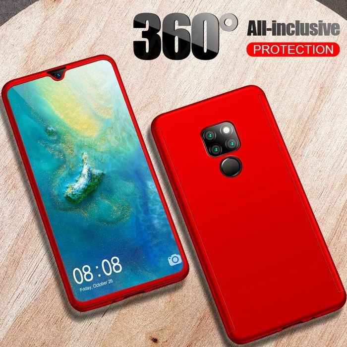 Husa Protectie 360 fata plus spate compatibil Huawei Mate 20 Pro
