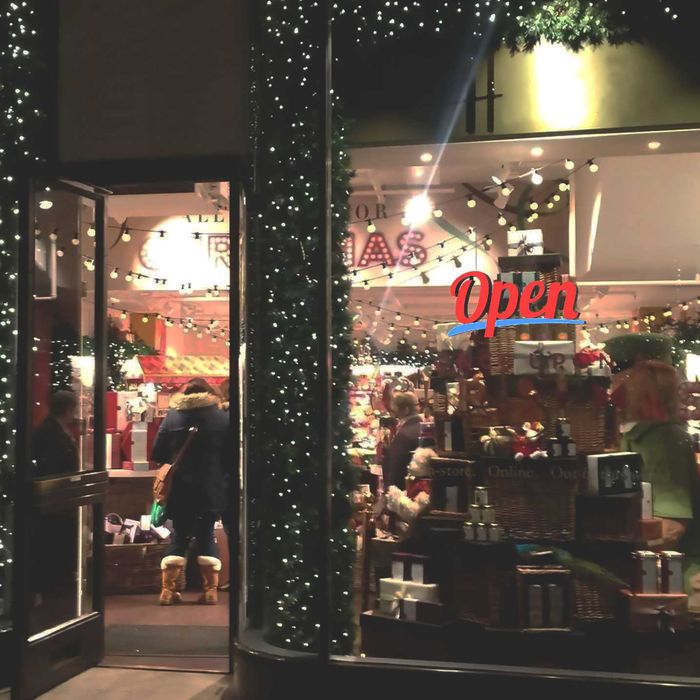 Caseta luminoasa LED suspendata OPEN 508mm - semnalizare in vitrina