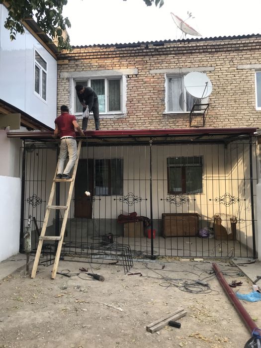 Решотка навес сварка ишлари