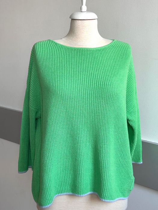 Супер готина блуза в пастелно зелен цвят Comma