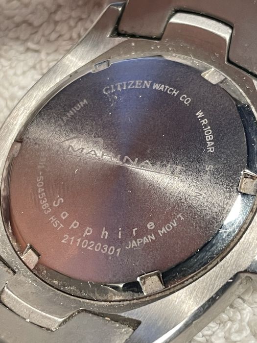 Citizen Eco-Drive Titanium WR10