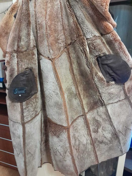 Натуральная дублёнка, размер 48-50