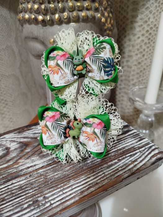 Clama/elastic de par handmade