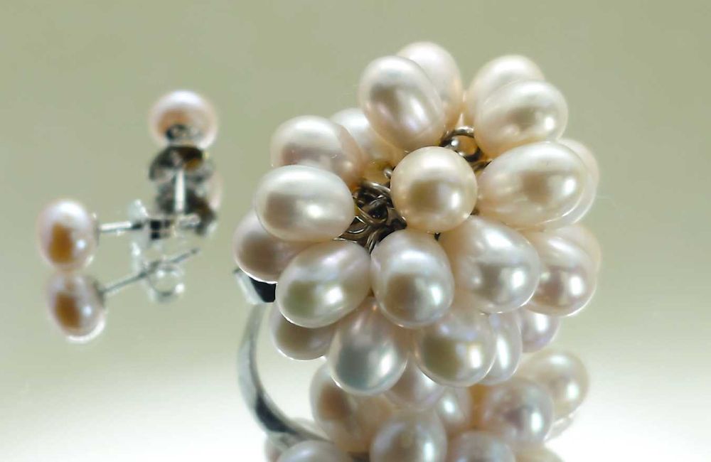 Set Complet Bijuterii Perle Cultură AAA