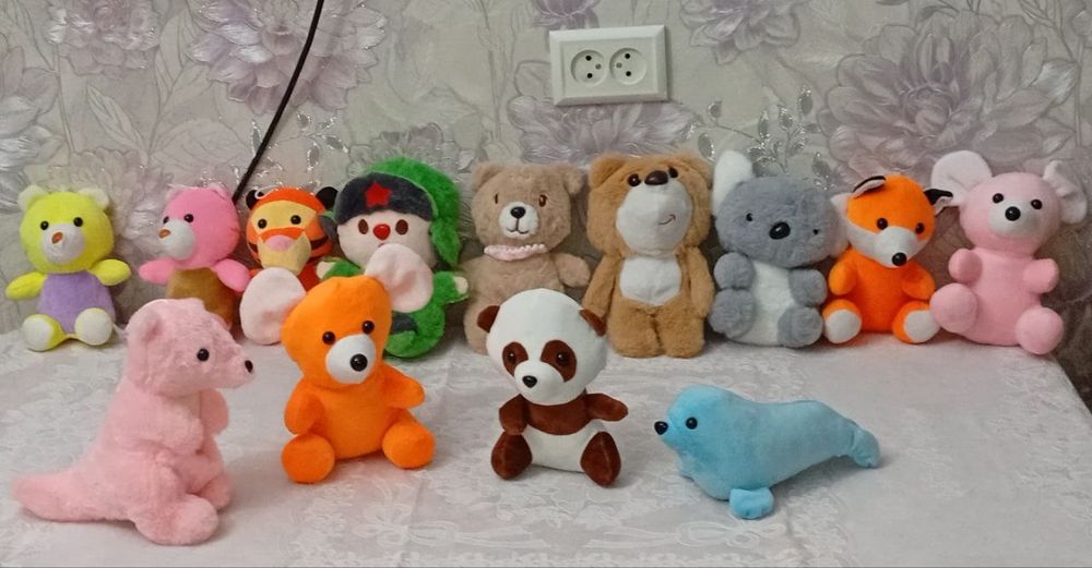 Красивые Мягкие игрушки , новые