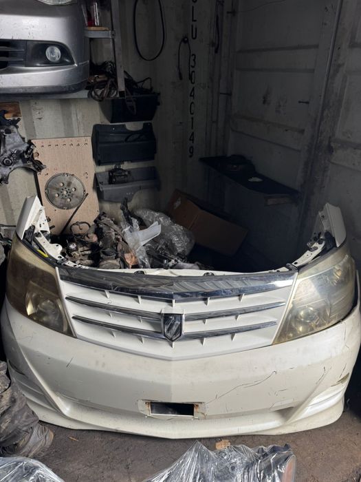 Toyota Alphard 10 кузов морда (передняя часть)