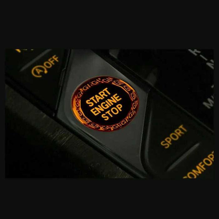 Buton Pornire Start Stop Cristal BMW Seria G, G20 G05 G06 G07 14 15 22