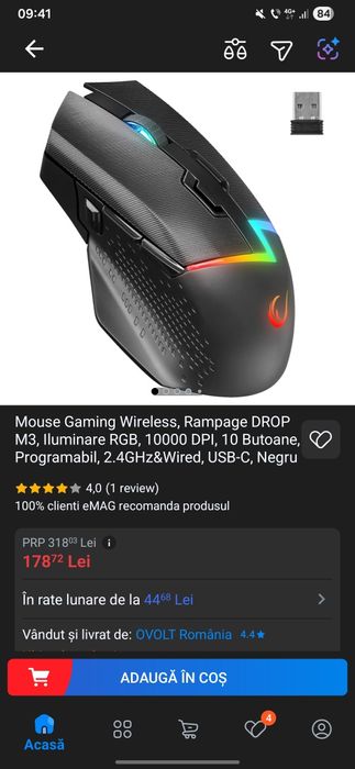 Mouse Rampage DROP M3