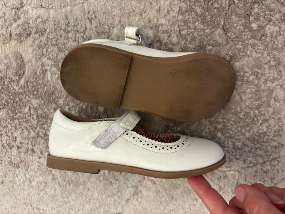 Balerini albi fete copii vara