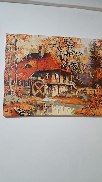 Tablouri pictate pe numere