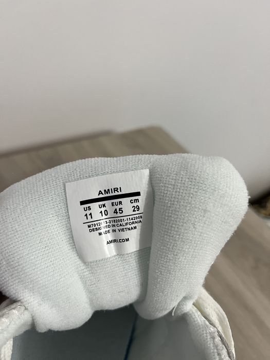 Adidasi Amiri - Marime 45