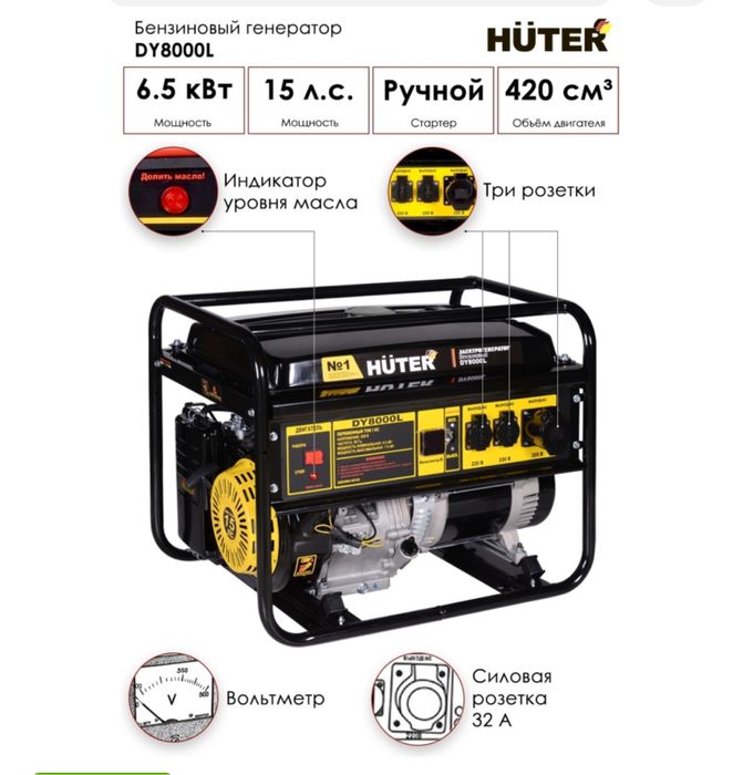 Генератор бензиновый