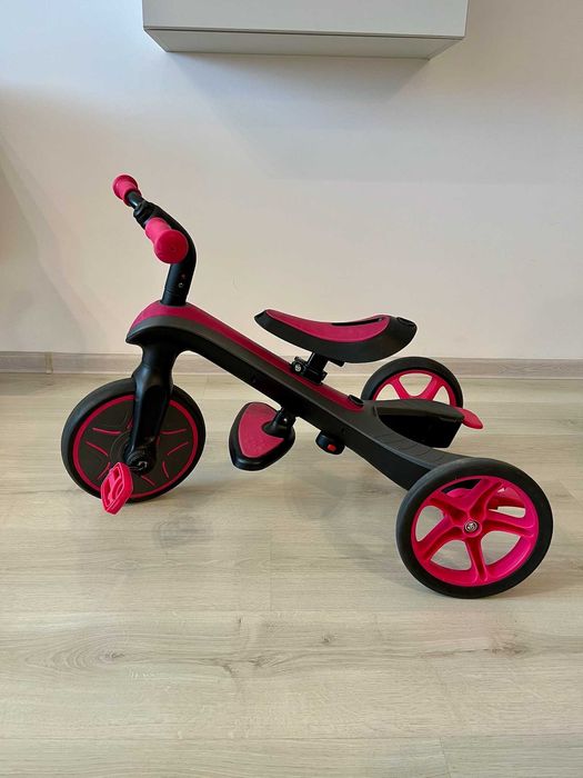 Tricicleta Globber Explorer 4 in 1 Roz