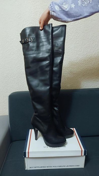 Сапожки все Натуральная Кожа 36-37 размер