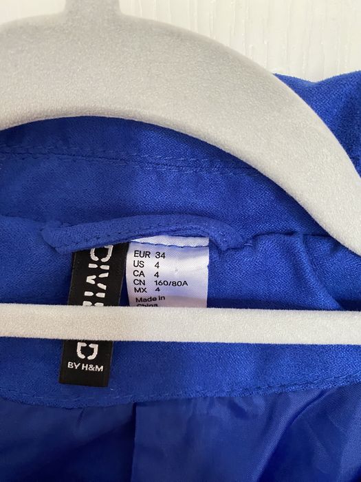 Geacă piele întoarsă H&M