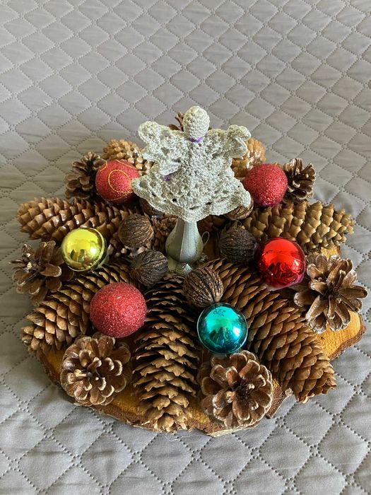 Коледна декорация за маса и стена