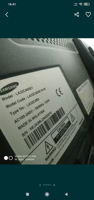 Samsung 32 tali arginal holati zo'r usta ko'rmagan