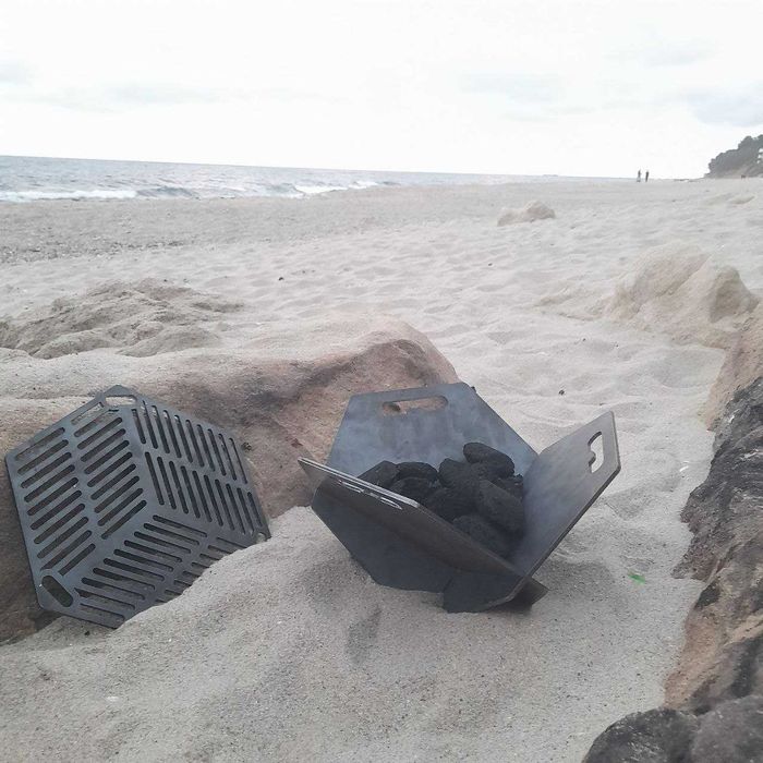 Преносим барбекю-огън