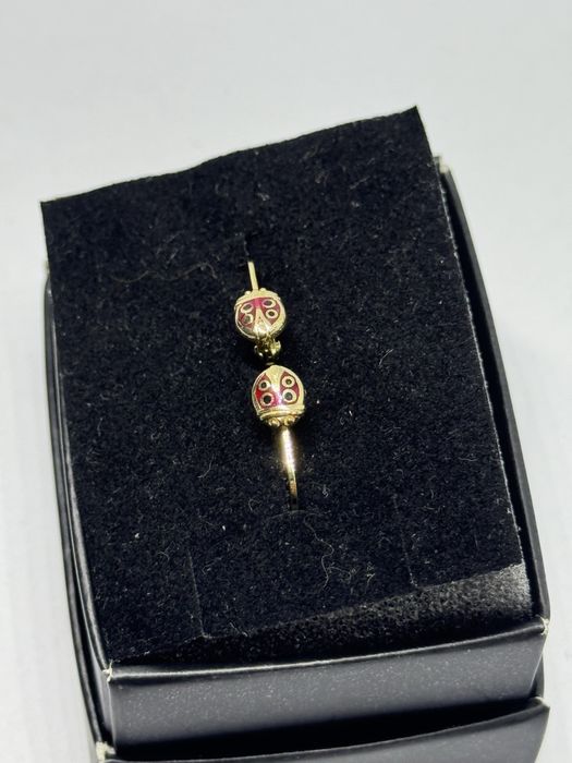 златни детски обеци 1.63гр 14к 585