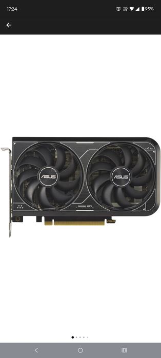 Placa video ASUS Dual GeForce RTX™ 4060 V2 OC Edition, 8GB GDDR6, 128-