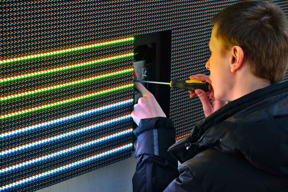 Ремонт led экранов
