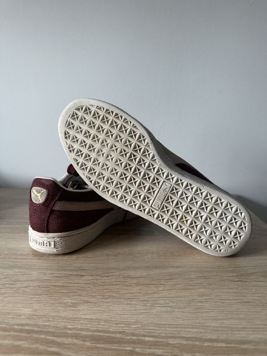 Puma suede-бордо