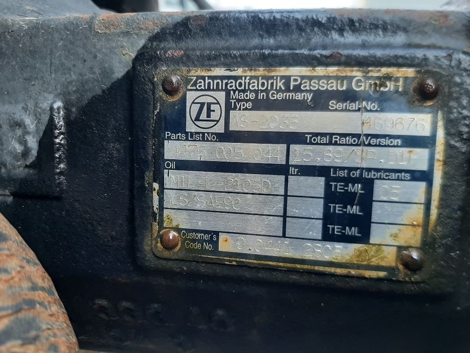 Tractor 4x4 GEDA,TAF,TRACTOR Deutz Agroton 110