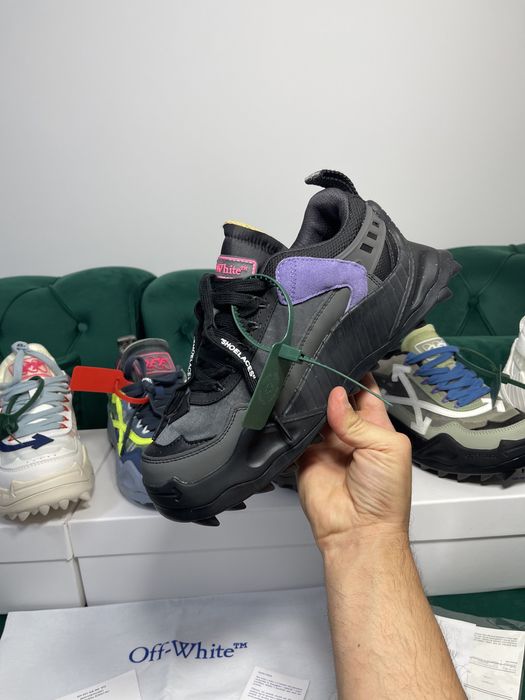 Adidasi Off White ODSY piele naturala Full Box colectie noua