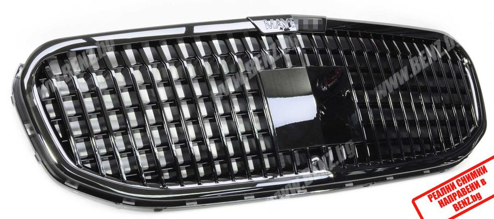 Maybach Style решетка за Мерцедес GLS X167 Чернa хром hrom cherna