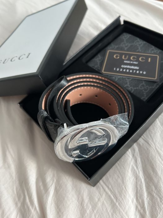 Curea gucci cu portofel