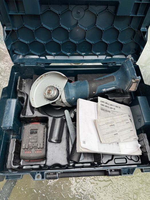 Ъглошлайф Bosch GWS18V-7, Бош