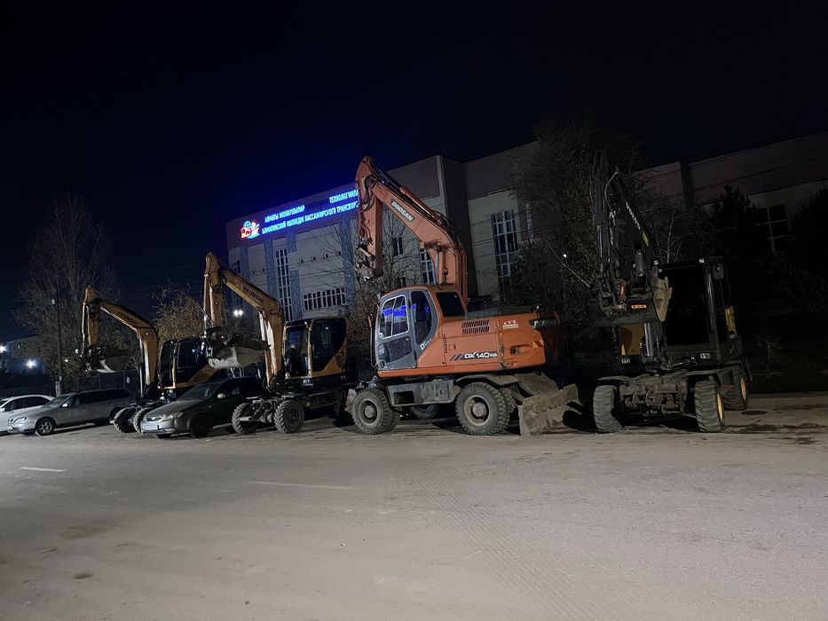 Услуги малютка экскаватор, мини экскаватора гидромолот