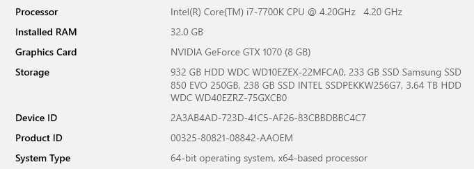 Sistem gaming MSI i7 gen 7