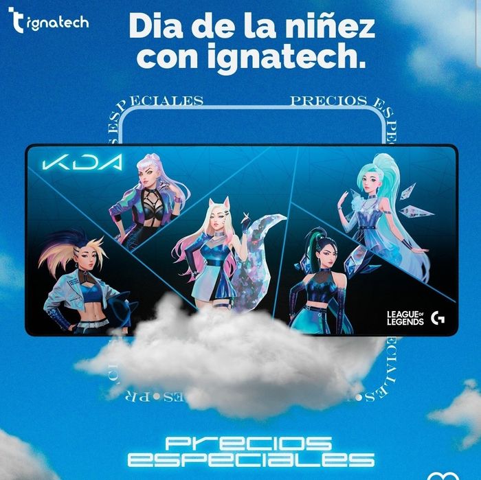 Коврик Logitech G840 Оригинал League Legends для мыши