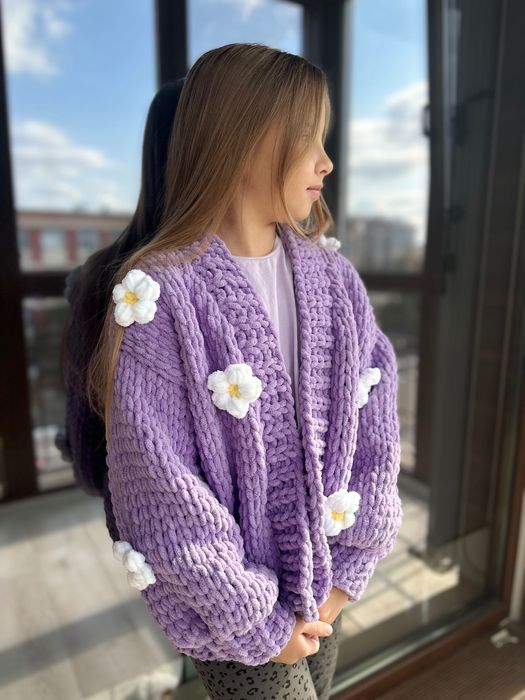 cardigan pentru fete Hand made