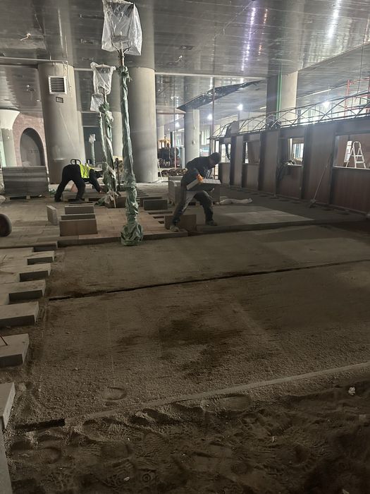 Укладка брусчатки(гранита)