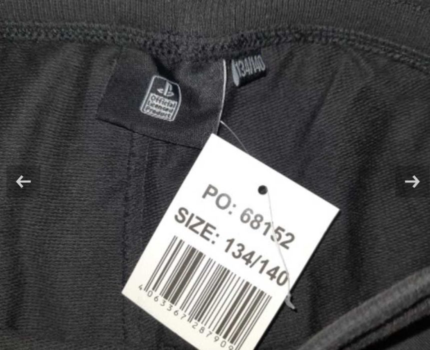 р-р134-140;146-152 см PlayStation къси панталонки