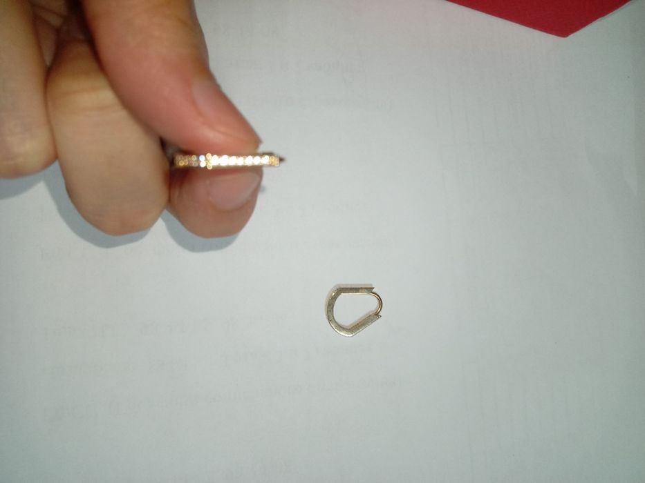 Серьги золото 585 2 гр