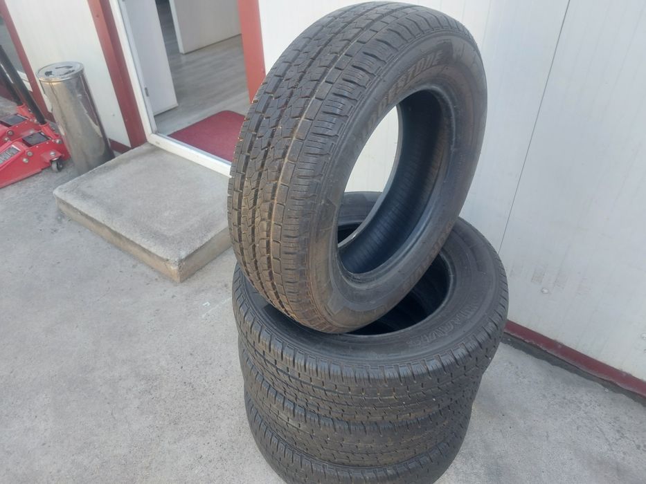 125 lei bucata! Set anvelope de vara 215 65 16C Bridgestone Duravis