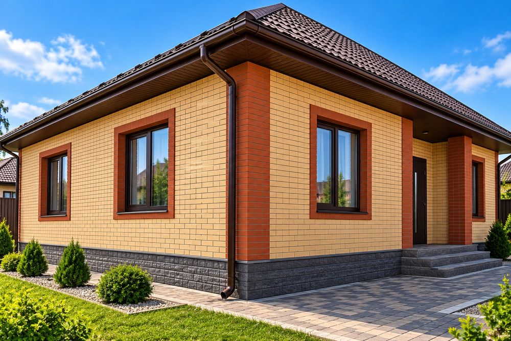 Фасадные панели из фибробетона