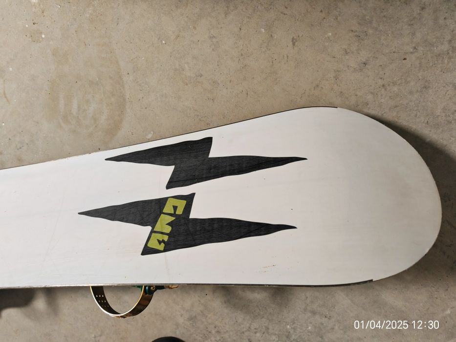 Сноуборд GNU 160см, автомати Mentor, обувки DC SHOECO USA Sith